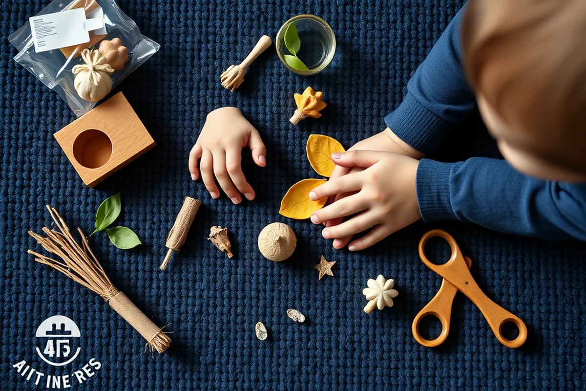 toddler nature crafts tips — Toddler Nature Crafts Tips (the finished result)