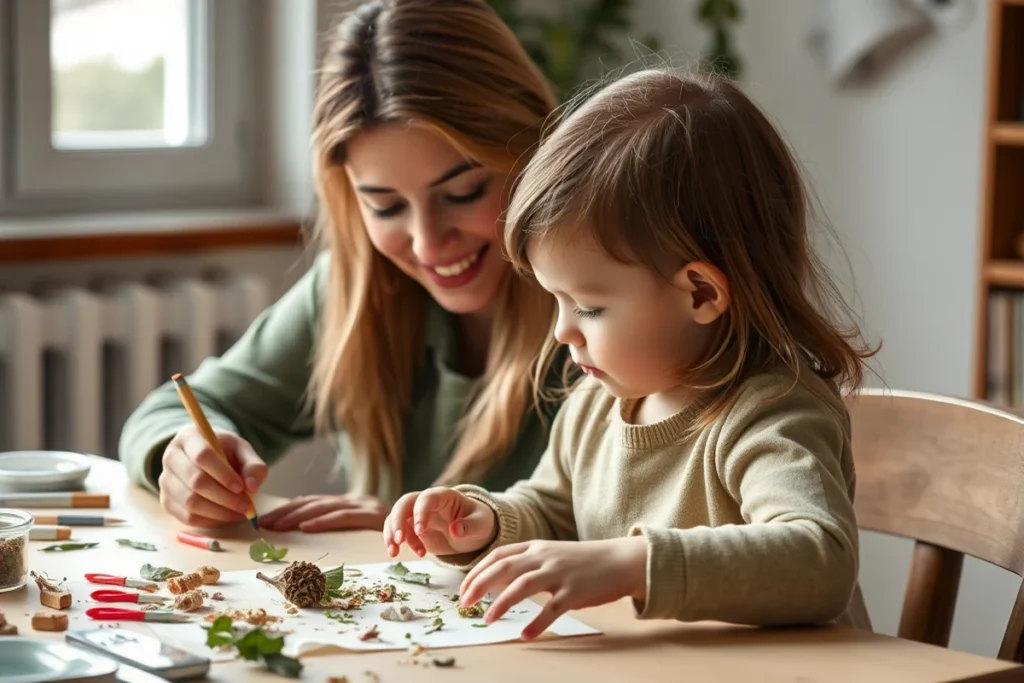Cheap Toddler Nature Art Activities