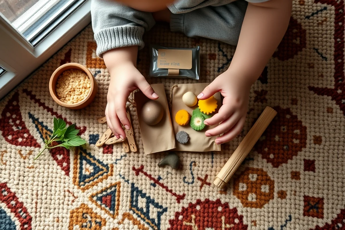 cheap toddler nature kit — Cheap Toddler Nature Kit (the finished result)