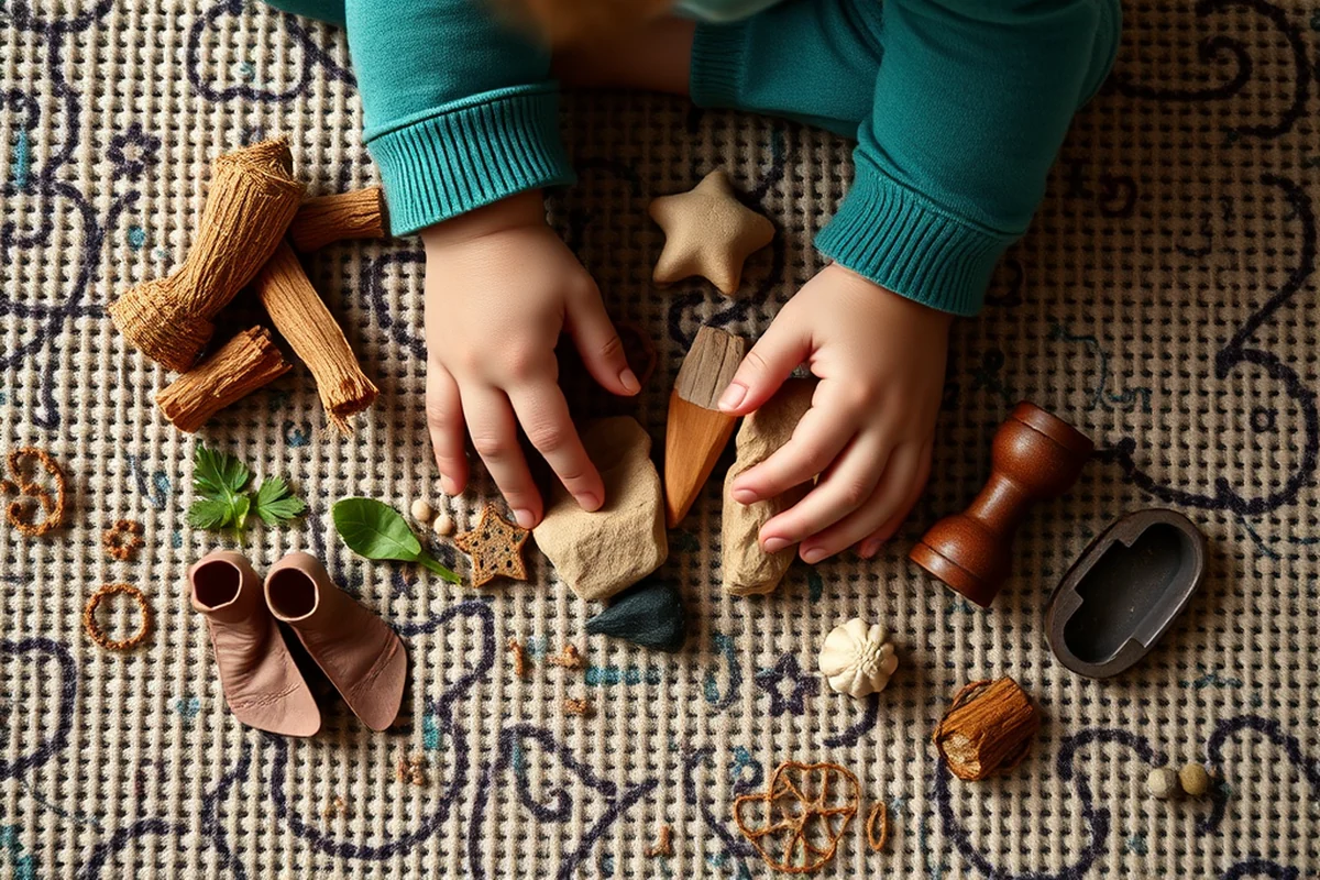 cheap toddler nature play ideas — Cheap Toddler Nature Play Ideas (the finished result)