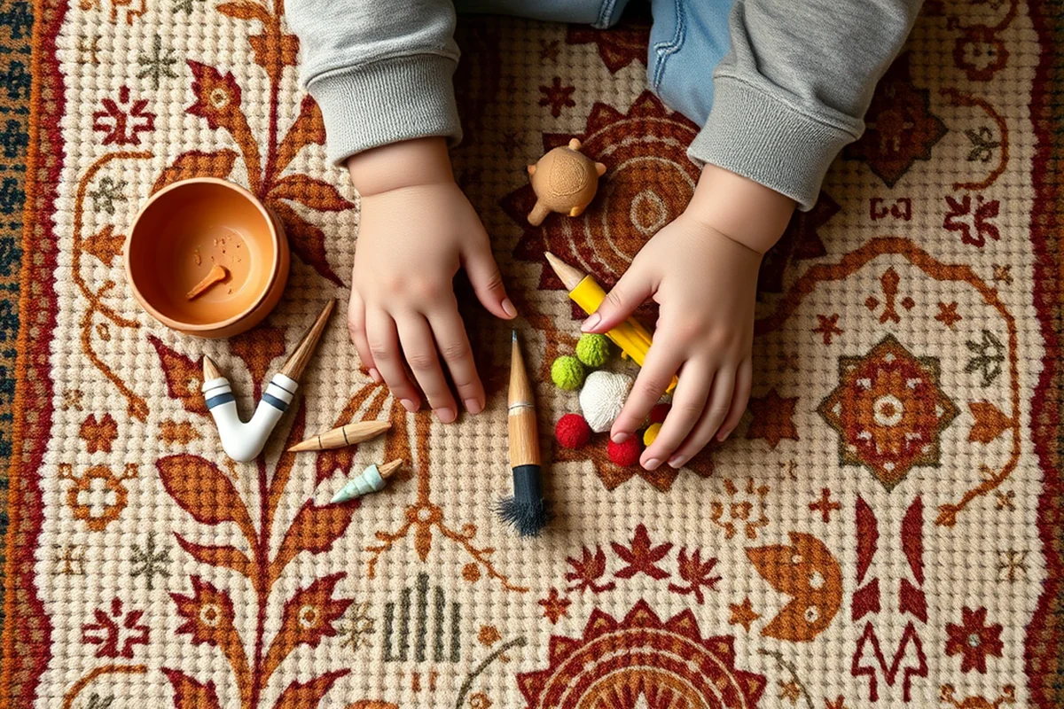 toddler nature art ideas comparison — Toddler Nature Art Ideas Comparison (the finished result)