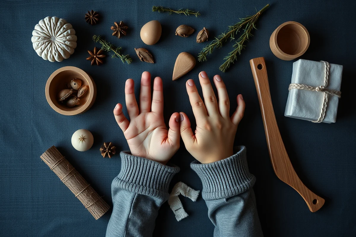 toddler nature art — Toddler Nature Art (the finished result)